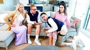 Church moms find dirty fucking magazine and decide their horny sons need a lesson in morality