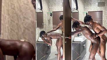 Africans step siblings home fucking