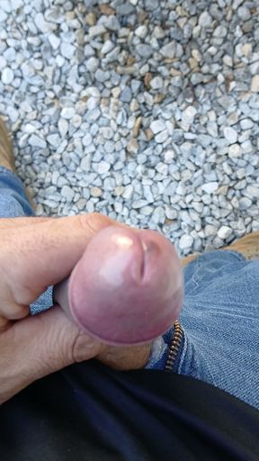 Another great video of my dick, pissing and jerking off