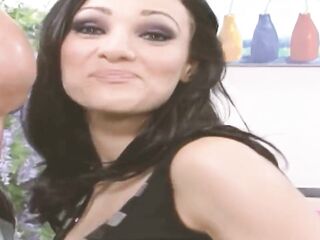 Lustful Housewives Scene-4_skinny Brunette hair mother I'd like to fuck with Large Breasts Screwing Hard with Her Ally with a Large Wang