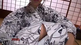 Asian beauty with nice ass enjoys intense creampie passion session