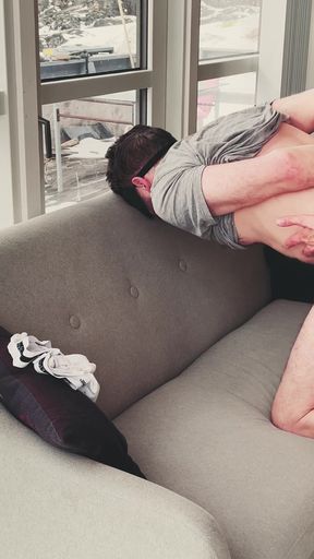 strugglefuck breeding by rough dom top in Greenland   Clip 1