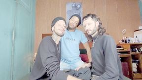 FANTASTIC KISSING ORGY BETWEEN HOT FRIENDS - BY DONOVAN BELL, DYLAN WILLIAN AND VICTOR RAMOS - CLIP 1