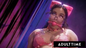 PAWG Leana Lovings Grows HUGE FUTANARI DICK