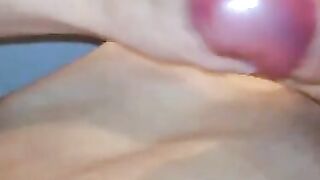 Twink's Big Cock Masturbation with Warm Cum 2