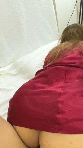 Cheating Wife With Big Tits Fucks Husbands Friend On Her Wedding Night And Let Him Cum On Her Big Ass In Italy   Clip 2