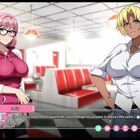 FUTA Fix HENTAI Game Ep.2 underskirt COCK in the club