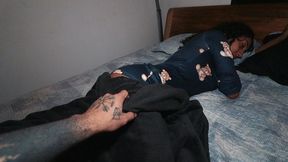 woke up fuck without a condom until cumming in my tight pussy - nati roza