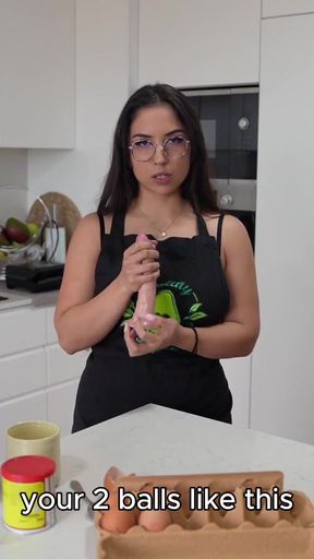 JOI CEI - COOK WITH ME AND CUM ON YOUR COOKIES   Clip 1
