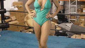 I WILL BEAT YOUR BUTT! Christie vs Ivan Koloff Jr (IN HIGH DEFINITION)