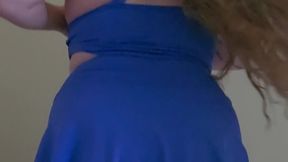 missclare cute blonde natural huge tits gym clothes spread asshole