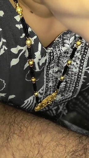 Desi Girlfriend Gave Hand Job to Her Lover He Gave Her Huge Cumshot on Her