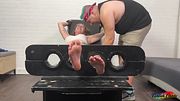 TICKLISH CHICKS - Babz Gets Her Sensitive Body Mercilessly Tickled