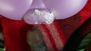 Hardkorowy film z perspektywy młodego amerykańskiego amatora, wielki czarny kutas wypełniony spermą