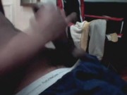 Brother-inlaw going in jackin off