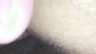 Gets fuck nice and rough - Amazingly Hot close up of my winking asshole