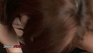 Konatsu Aozonas intense JAV threesome ends in messy creampie fun