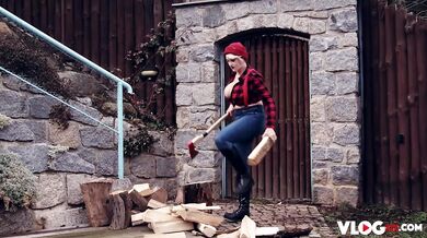 Busty Angel Wicky Fucked After Showing Off Her Plum Body