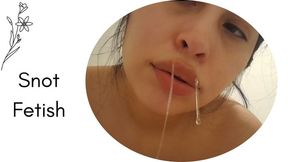 my boogers fall out, all the time