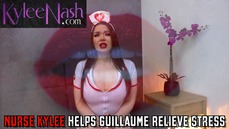 Nurse Kylee Helps Guillaume Relieve Stress