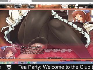 Tea Party: Welcome to the Club (free game itchio )Interactive Fiction, Visual Novel