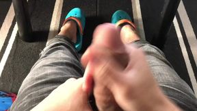&#x4ED5;&#x4E8B;&#x524D;&#x3001;&#x30C7;&#x30AB;&#x304F;&#x3066;&#x539A;&#x3044;&#x5305;&#x830E;&#x30C1;&#x30F3;&#x30DD;&#x306B;&#x30C9;&#x30AD;&#x30C9;&#x30AD;&#x3057;&#x3066;&#x3001;&#x6C17;&#x6301;&#x3061;&#x826F;&#x304F;&#x306A;&#x3063;&#x305F;&#x3088