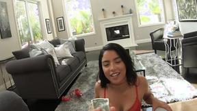 ”Maya Bijou Camgirl Caught By Step Dad”