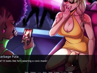 FutaDom World - Public fornication during the time that drinking on the bar (two)