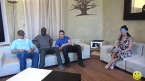 Older beauties in interracial orgies, novice gets a ride