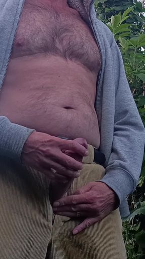 Pissing Pants, Wanking in the Woods Wearing Cords - Rockard Daddy