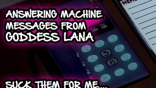 Answering machine Messages 1 Fellate them for me