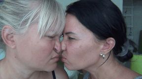 nose to nose fight clip NP