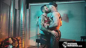 Harnessed Hunk Creampies Hairy Stud