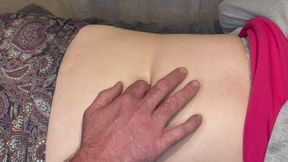 Belly Button Fingering, Massage & Tickle With Q-tip HD