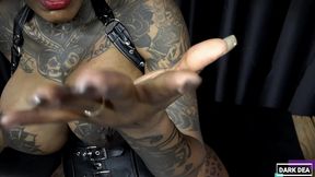 the kinky slut queen  dark dea  rides the huge centaur xl filling her pussy with lots of yellow cum part 1/3  hankey stoys  (extreme insertion-femdom-fetish) (