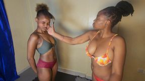 Faceslapping and spanking