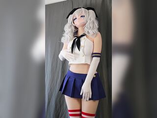 Kigurumi Kashima in shimakaze uniform