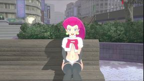 jessie rocket red sex on the park - team rocket pokemonster - full & pov version on sheer & ptrn: fantasyking3