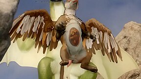 Griffin Wolf Dragon Vore