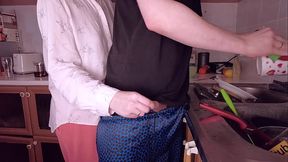 Girlfriend is obsessed with her boyfriend'_s foreskin