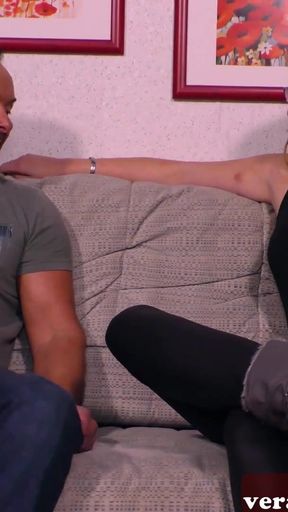 Must-see moment from "German Mother-in-law fucks father-in-law in hot nylon dress"