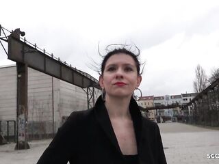 GERMAN SCOUT - ART STUDENT ANNA TALK TO ANAL CASTING SCREW