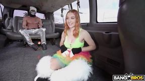 Raver Opal Gets On The Bus To Fuck