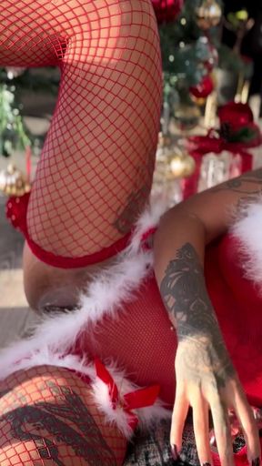 Santa's Little Sluts Open Their Christmas Gifts