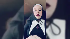 Tina Snua Enrols At The Nunnery! Naughty Nun Smokes A Cork 100 Cigarette - Come Corrupt Me Father!