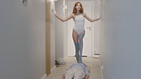 Weronika Suck Turquoise Stockings Of Stella - Full - HD 2560x1440