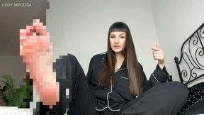 Pixel soles humiliation JOI in my PJs