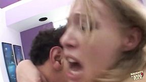 Blondie Alison's Fiery Thirst for Anal&#x1F44C; DP and Floor Fellatio&#x1F61C; Frenzy