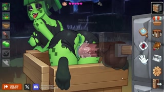 Creepergirl Stuck In Boat Slaved By Steve To Satisfy Piston