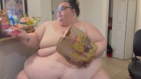 SSBBW Fast Food Stuffing